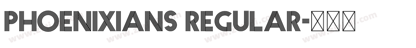Phoenixians Regular字体转换